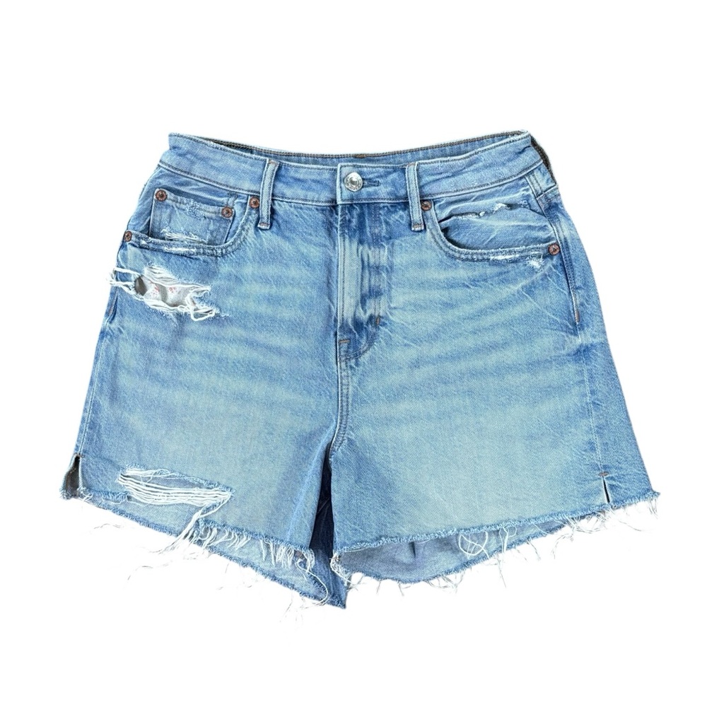 American Eagle “highest rise 90’s boyfriend short” denim shorts size 4